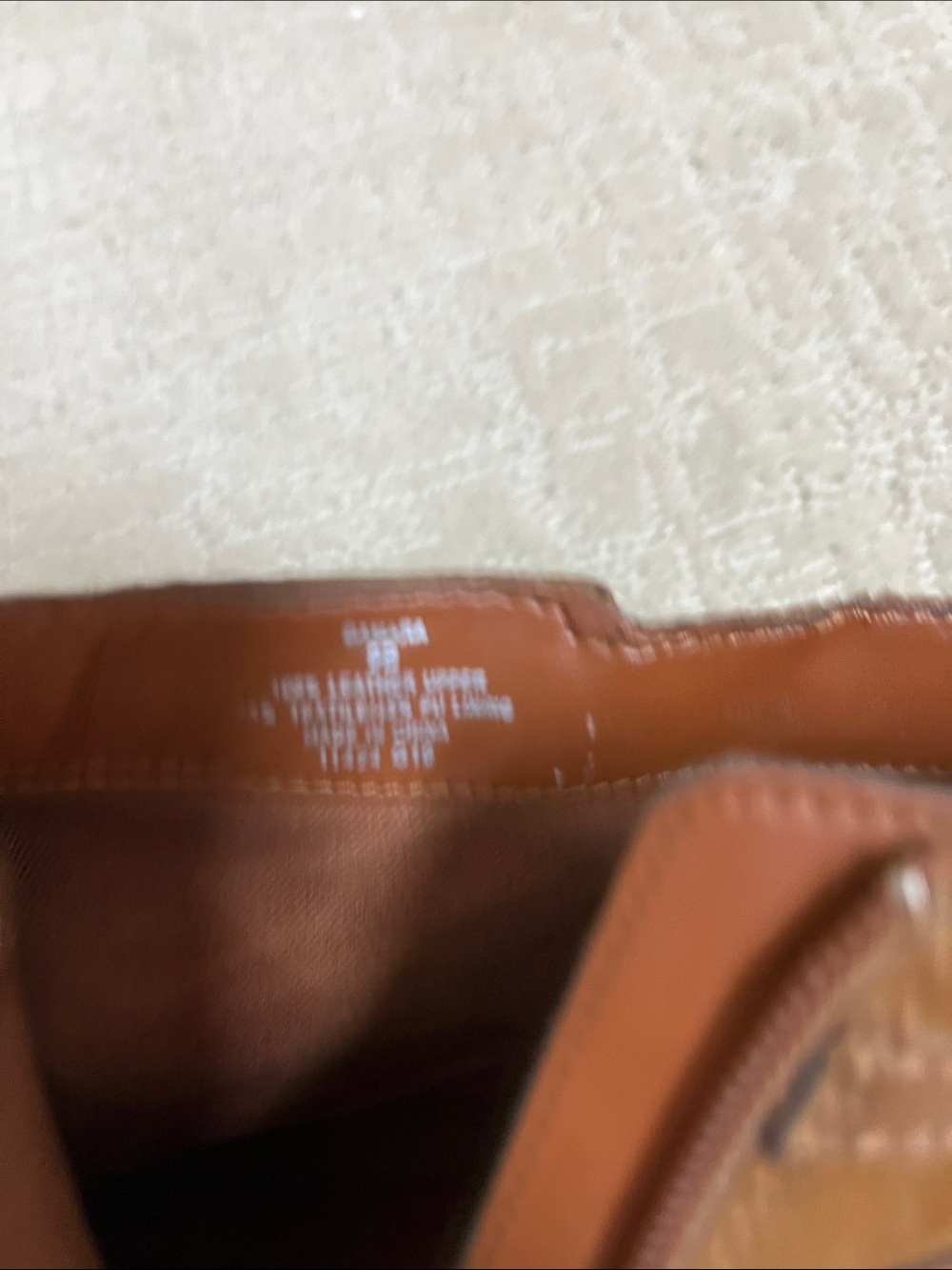 Ralph Lauren Brown Leather Ankle Booties with Side Zipper women’s size 9B - Picture 5 of 5
